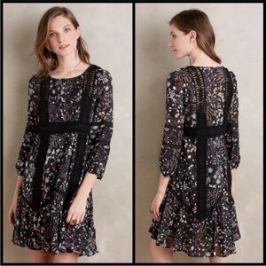Anthropologie Lily Peasant Dress